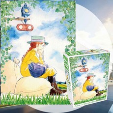 직소퍼즐 500pcs 기다림 조각맞추기 취미놀이 선물용 만화캐릭터 관찰력향상
