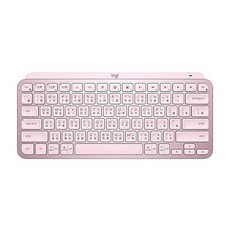 Logitech 羅技 MX KEYS Mini 無線鍵盤 - 精巧智能快速流暢, 玫瑰粉, 玫瑰粉