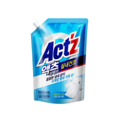 액츠 퍼펙트 실내건조 일반/드럼 겸용 리필형 1500ml X2개, 2개