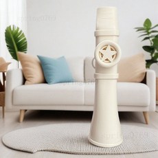 卡祖笛 樂器 氣息練習 薩克斯小號嗩吶 專業級優雅卡祖笛, 白色一體式口笛-無需更換笛膜, 1個