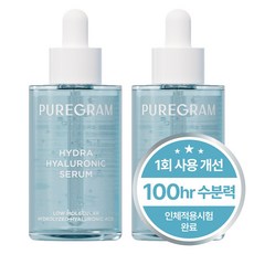 퓨어그램 저분자 히알루론산 세럼 수분 50ml, 2개