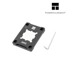 써멀라이트 AM5 Secure Frame 브라켓 AMD 소켓가이드 Thermalright, 블랙(구리스없음), 1개