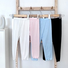 oneulnaeoddae 女童款7分莫代爾緊身褲 4款組合