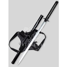 체인소맨 아키 칼 블리치 쿠로사키 이치고 참월 코스프레 칼 소품 + 백팩형 칼집 세트