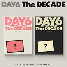 데이식스 앨범 (DAY6) - The DECADE + 케이크뮤직 포카홀더 특전, CITY DAYS ver.