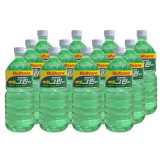불스원 레인OK 에탄올 그린워셔액, 1.5L, 12개