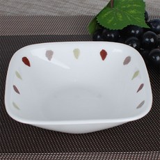 CORELLE 신제품코렐 씨드시리즈 식기 강화유리접시 코렐찬기 코렐접시 백화점코렐 낱개판매, 씨드, 사각개인접시