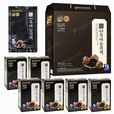 국내산100% 황제 흑마늘진액 30포 (60mlx5포)x6입 액상차 건강 식품선물세트), 6박스, 60ml