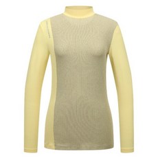 링스골프긴팔티 VQA L22E3TI053_YL [베이직라인] 여성 코트나 소재 베이스레이어 2746755