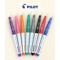 패션스타트 파이롯트 열로 지워지는 아이롱 열펜 1mm 7컬러, 1개, 오렌지