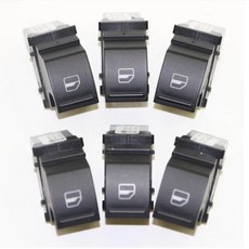 사이드 윈도우 조정 스위치 제어 단추 제타 골프 투란 티구안 샤란 시트 레온, 1개, 1. 6Pcs