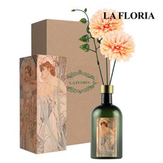 라플로리아 꽃 디퓨저, 1개, 500ml, S1.블랙체리 향/B2. 국화 (중)L12/핑크