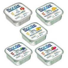 MONGE 瑪恩吉 MONO蔬果無穀主食犬餐盒 150g 寵物罐頭 犬喵大王, 1個, 火雞肉+柑橘,單罐(超取最多限40罐)