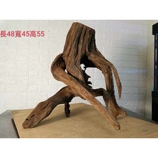 巨型天然樹瘤沉木，130x25x45cm，適合大型魚缸裝飾, 1個, 神木2號