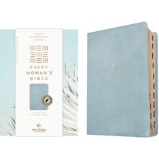 (영문도서) NLT Every Woman's Bible Filament-Enabled Edition (Leatherlike Sky Blue Indexed) Imitation Leather, Tyndale House Publishers, English, 9781496484390
