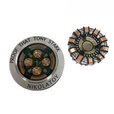 NIKOLATOY 새로운 Maglev Iron Man Ark Reactor 창의적인 탁상 장식품