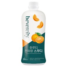 베버시티 후르티 천혜향 스무디 농축액, 1.8kg, 4개