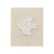 퀼트스타 [레진아트] 기요하라 실리콘 모티브 몰드_비둘기 RSF-18, 반투명, 1개