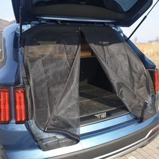 타임투레디 넥쏘 모기장 차박 차량용품 창문 자석 트렁크 방충망, 1개