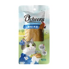 日初 Sunrise【現貨】O'cheers 歡樂肉塊 歡樂肉泥 幼貓 成貓 老貓 貓咪肉泥 貓肉泥 肉塊 貓零食, 1個, 全齡貓-雞肉魚油