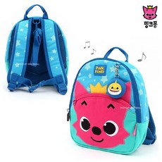 悠西將 韓國帶回 碰碰狐 pinkfong 鯊魚寶寶音樂鑰匙圈 防走失背包 幼兒寶寶適用