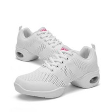 Emotional Stuff 女童舞蹈鞋 舞蹈鞋 爵士鞋 四季運動鞋, 37 (235), 白色的