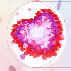 꽃잎 컨페티 버진로드꽃장식, 화이트