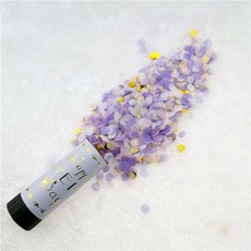 꽃가루푸시팝 컨페티폭죽, 2개, 03 라일락