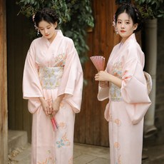 기모노 유카타 일본 전통의상 공연복 코스프레 할로윈 코스튬 40대 50대 생활한복