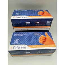 丁晴無粉手套 深藍魚鱗紋 S/M/L 100入裝, 1個, L