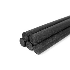 제로캔들 디퓨저 롱 섬유 스틱 8mm 30cm, 블랙, 1개, 5개입