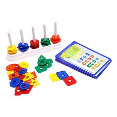 卡斯比棋盤遊戲形狀堆疊板, 1個