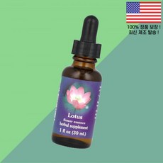 플라워 에센스 서비스 로터스 1온스 30ml Flower Essence Services Lotus 1 floz, 1