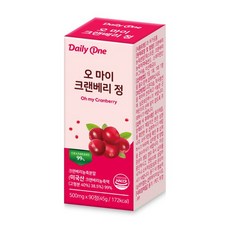 오 마이 크랜베리 정 요로건강 여성 영양제 500mg X 90정 1통 데일리원, 1