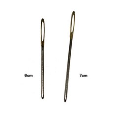 [로이니코] 돗바늘 뜨개용바늘 귀큰바늘 무딘바늘, 6cm(1개), 1개