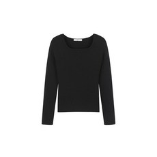 매장정품 탑텐 TOPTEN 여성) 소프트 립 스퀘어넥 스웨터_MSE1ER2902 MSE1ER2902 102665