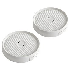 Tiger Pavilion 이동식 화분 트레이, 2개, 베이지
