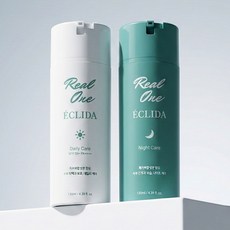 리얼원 에클리다 올인원 세트 선크림&에센스 미백 주름개선 SPF 50+ PA++++ 130ml+130ml, 1개, 130ml