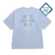 내셔널지오그래픽 디자인물 그래픽 세미오버핏 반팔티 3컬러 (N242UTS270) 20251016