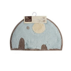 주방 발 매트 부드러운 인테리어 극세사 현관 발 매트 미끄럼 방지 세탁 바닥, 핑크