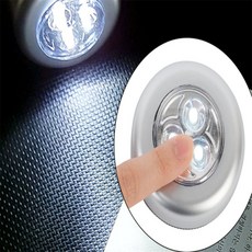 행운몰 3구 LED 터치등 무선led무드등