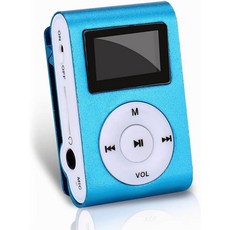미니 MP3 플레이어 메탈 쉘이 있는 휴대용 음악 라발리에 디자인 스포츠 러닝 워킹을 위한 디지털 하이파이 오디오