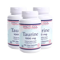 PROTOCOL FOR LIFE BALANCE 牛磺酸膠囊 1000mg, 100顆, 3個