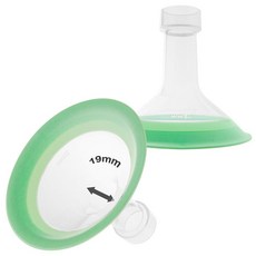 Nenesupply Lansinoh 펌프 부품 및 유축기와 호환되는 28mm 플랜지 가슴 보호대. Lansinoh 플랜지 28mm 가슴 보호대 교체. SignaturePro S, 19mm 플렉스 플랜지