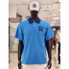 쇼핑점 파사디 쿨~쿨~시원한~ 골프 웨어 QQ24MTT076M 남성 여름 에리배색오보핏 TT 티셔츠