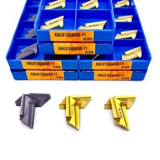 10PCS KNUX160405R NC3020 NC3030 PC9030 경질 합금 공구 선반 카바이드 인서트 KNUX 160405R 선삭 공구, 01 KNUX160405R PC9030