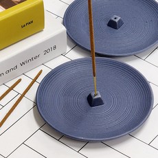 도자기 인센스홀더 향받침대 접시형