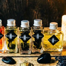 藥魂 結界防護魔法油 防小人避邪 飾品法器蠟燭護身精油, 1個, 8ml