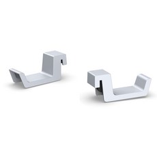 【GS 3C】PS5 Pro PS5 Slim 光碟版 數位版 耳機 側掛 支架 掛勾 耳機 收納架 側掛架 PS5 全機型 通用, 白色, 1個, 耳機掛勾