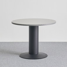 퍼스 오리발 말발굽 원형 회의테이블 책상 900 1200 1500 1800 회의용테이블 오피스 책상, 블랙프레임/그레이